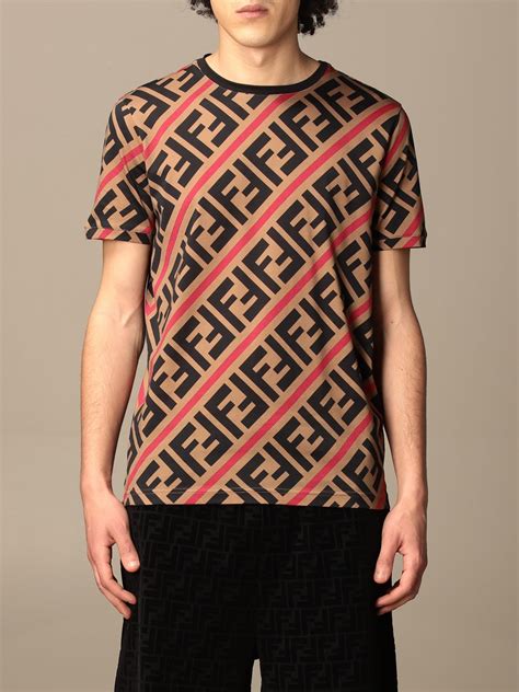 red fendi shirt free shipping|fendi t shirt wholesale.